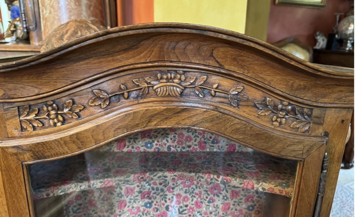 Verriot provençal en noyer transition Louis XV Louis XVI-photo-1