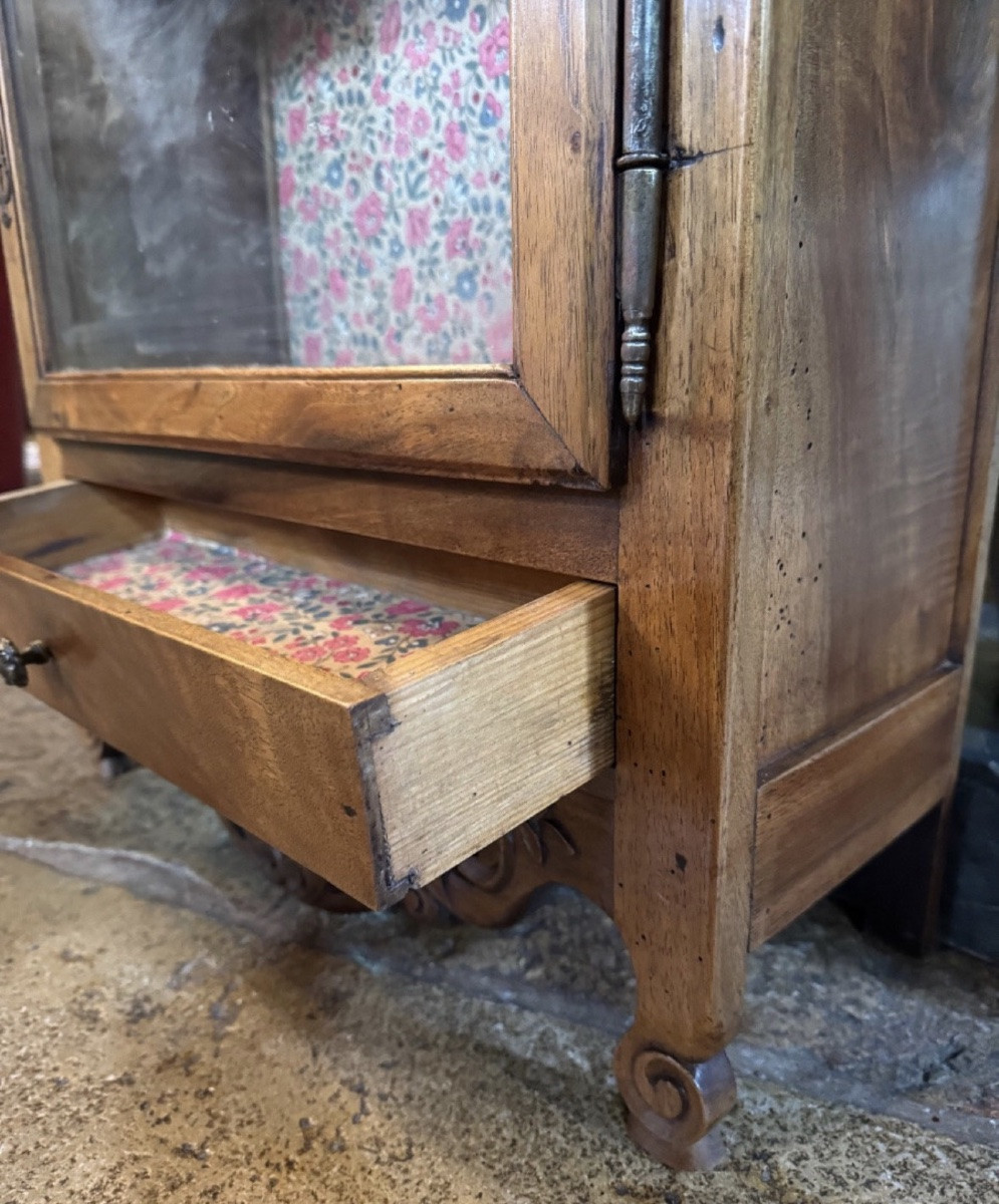 Verriot provençal en noyer transition Louis XV Louis XVI-photo-3