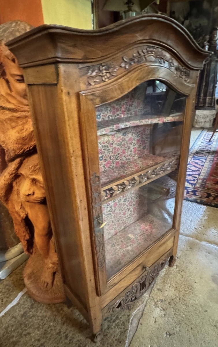 Verriot provençal en noyer transition Louis XV Louis XVI-photo-5