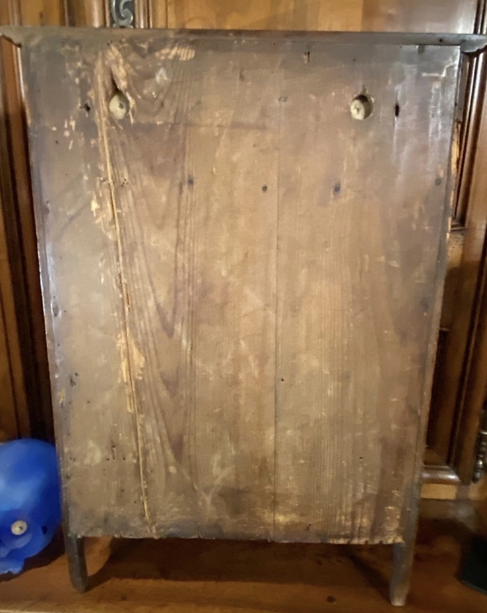 Étagère à suspendre, Estagnier Provençal Ou Estanié En Noyer, Tout Début Du XIX Eme Siècle-photo-7