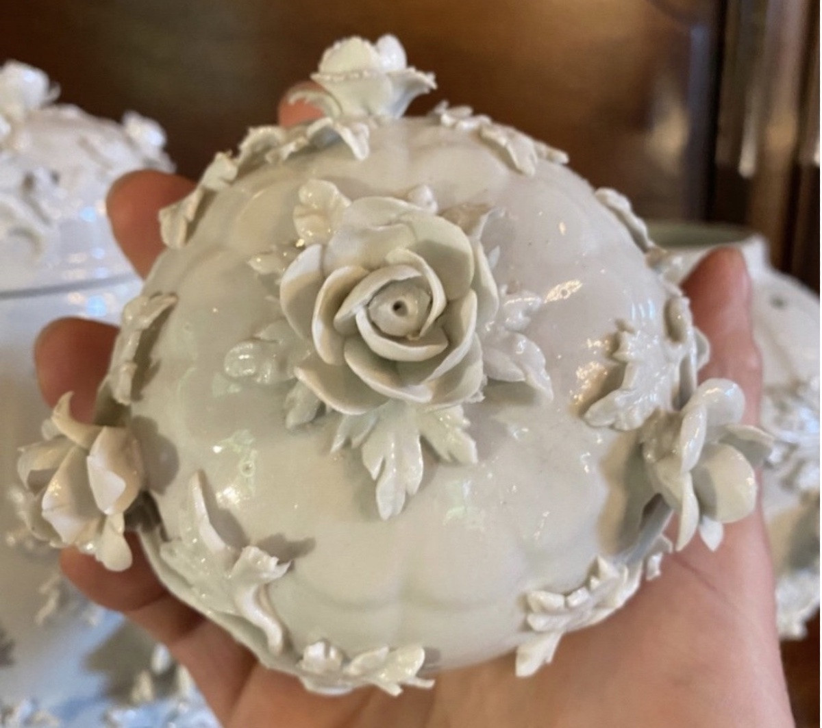 Pair Of Samson Potpourri Jars, Late 19th Century-photo-6