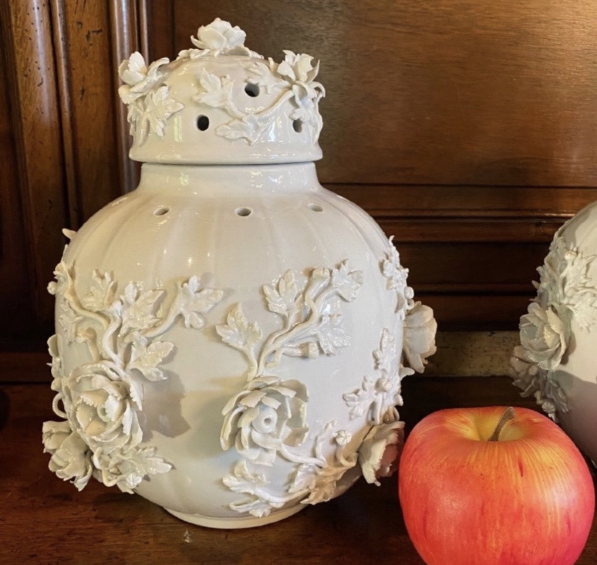 Pair Of Samson Potpourri Jars, Late 19th Century-photo-8