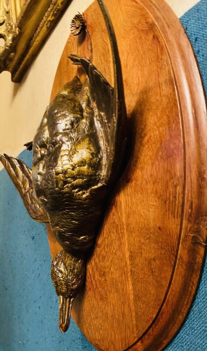 Pair Of 19th Century Hunting Trophies, In The Style Of Jules Moigniez (-photo-4