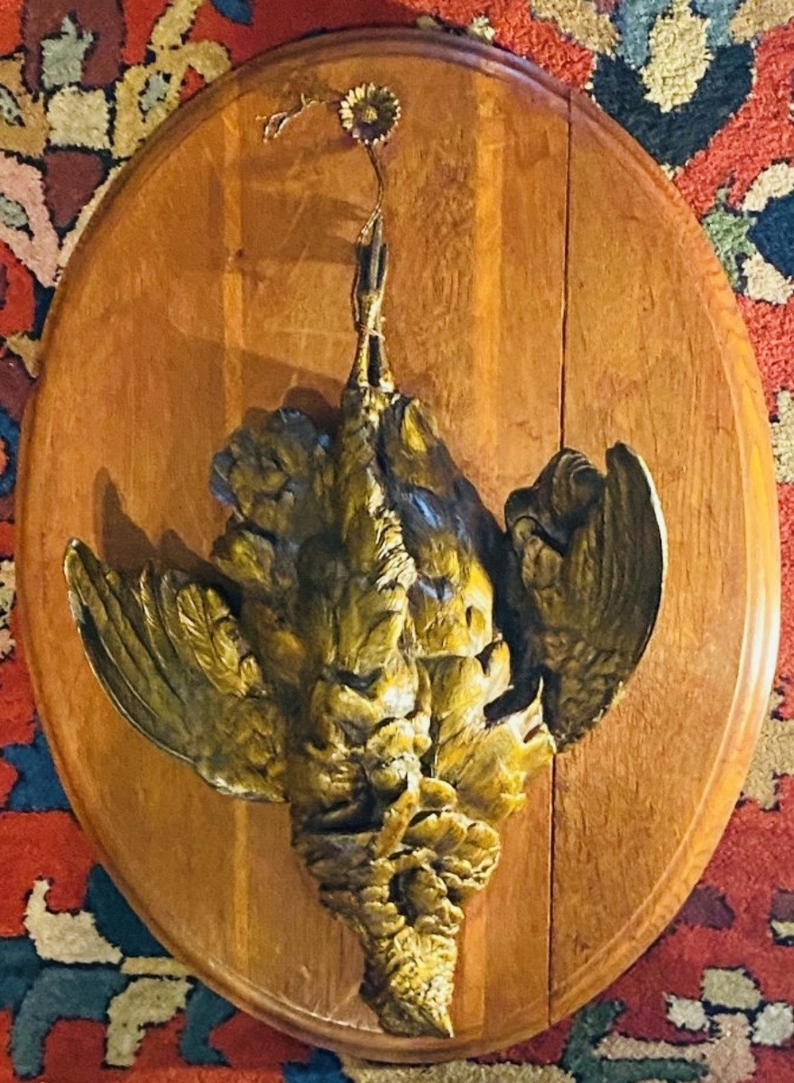 Pair Of 19th Century Hunting Trophies, In The Style Of Jules Moigniez (-photo-6