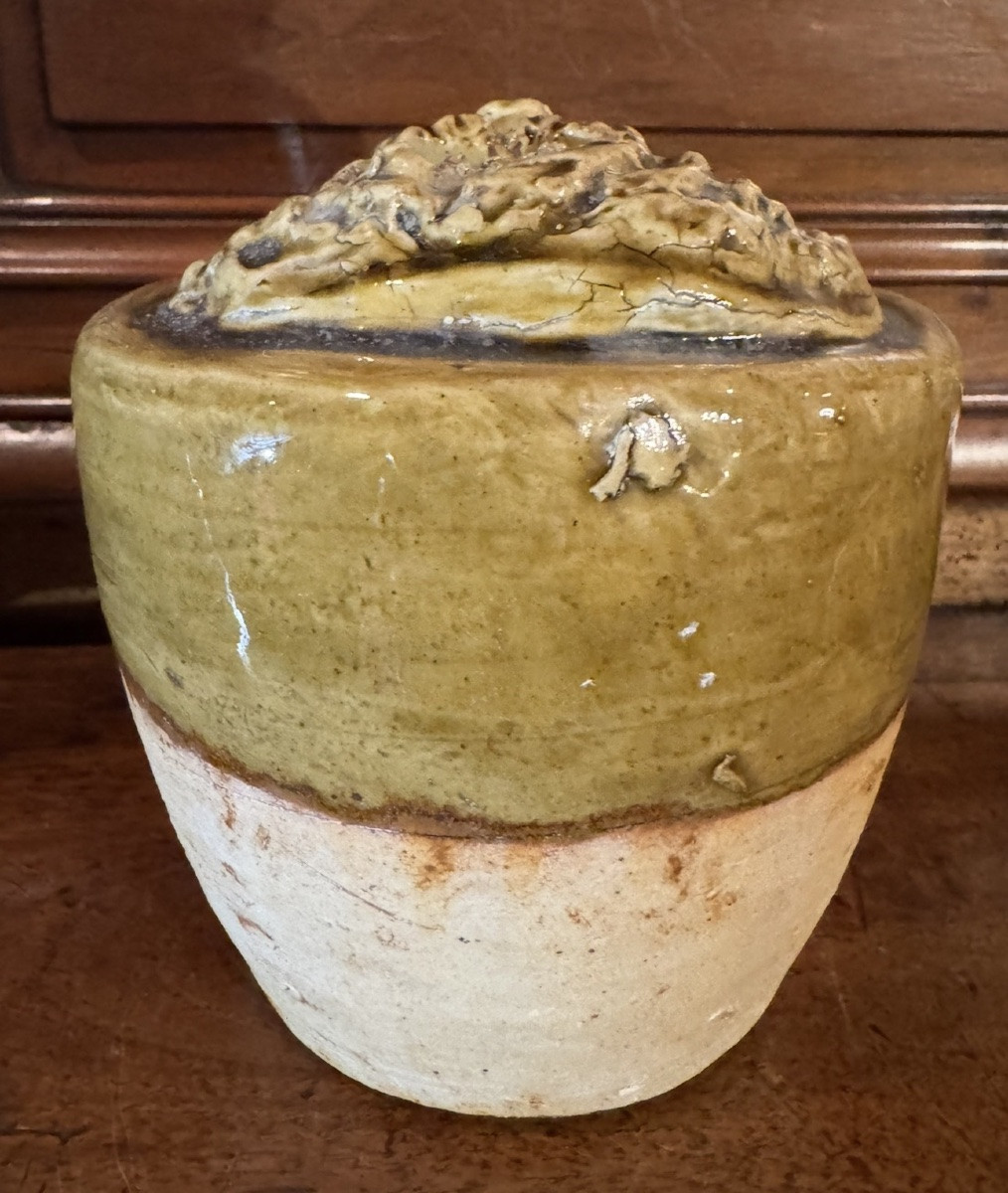 Stoneware Money Box With A Grotesque Head, In The Style Of Jean Carries - Early 20th Century-photo-3