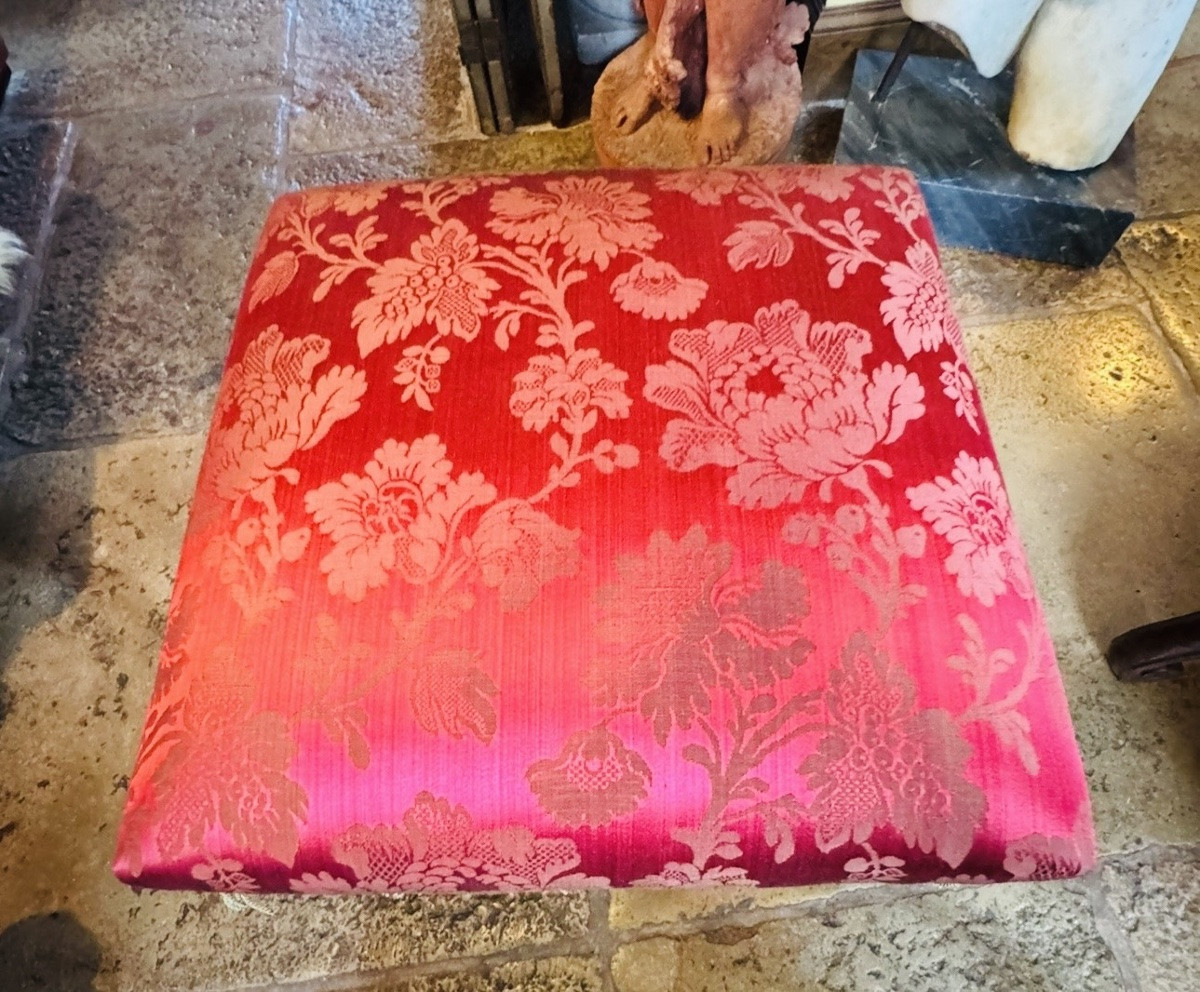Pair Of Walnut Stools - Louis XIV Period - 17th Century-photo-2