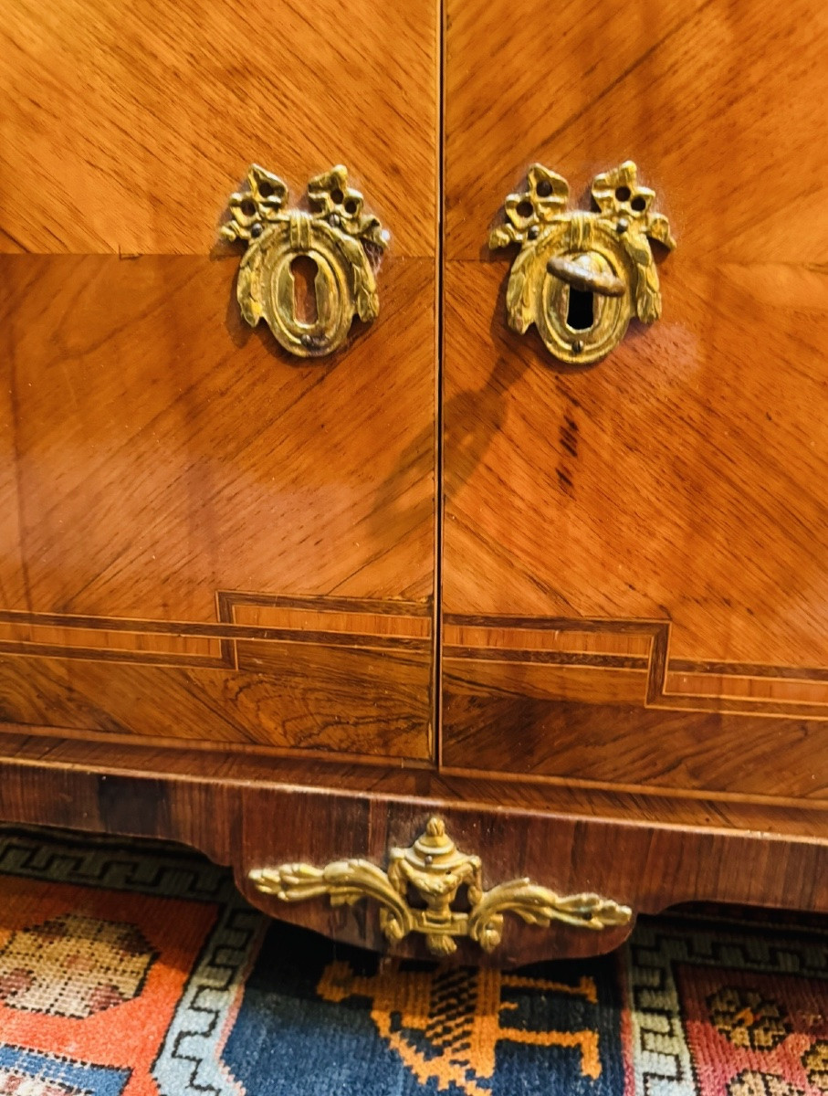 Secrétaire à abattant d'époque Transition Louis XV - Louis XVI Travail français du XVIlle siècl-photo-7