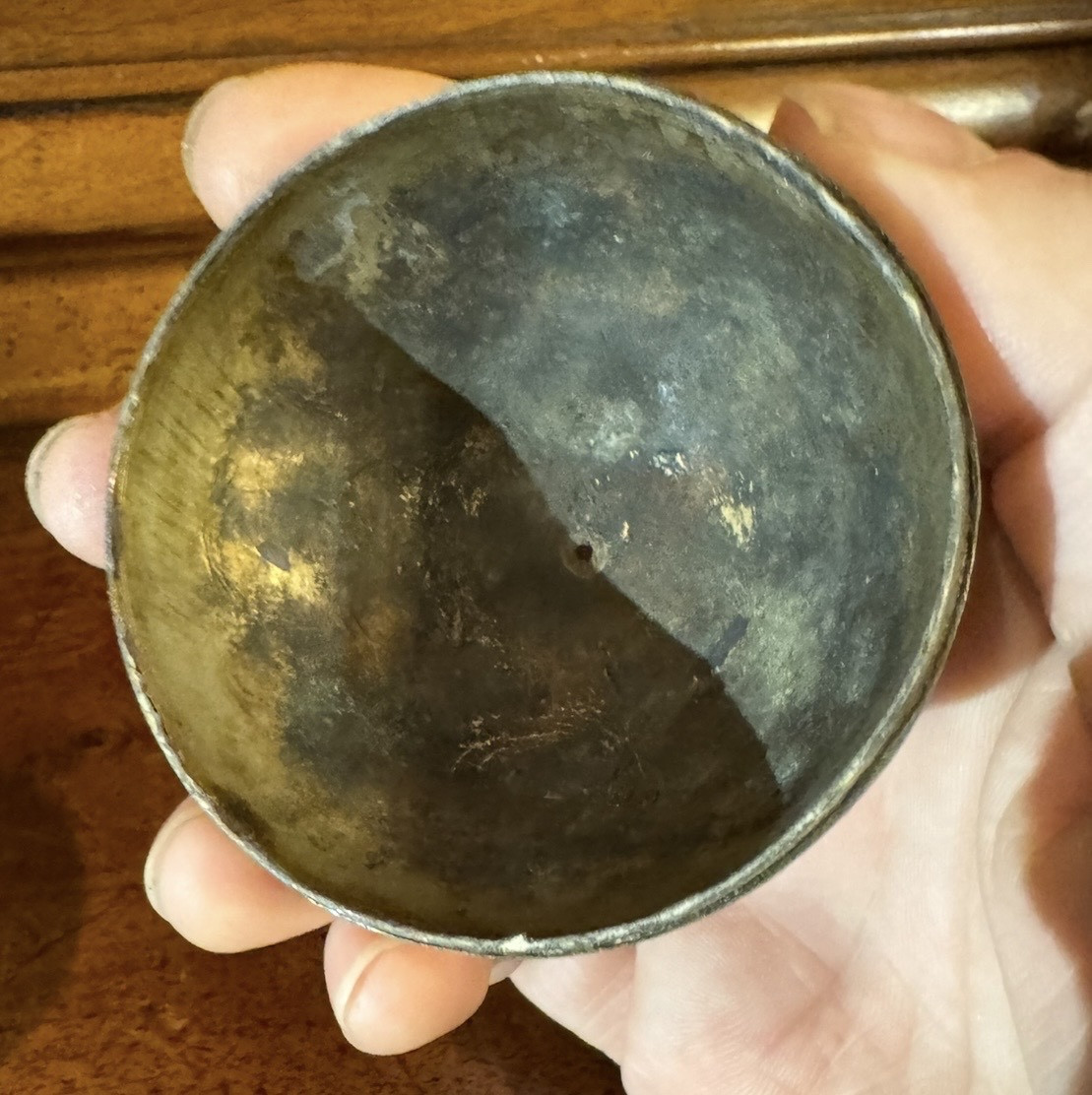 Japon époque Meiji, boîte en alliage en forme d’oeuf-photo-8