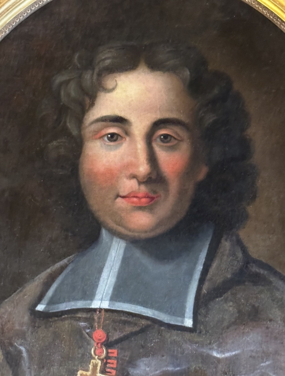 Portrait Of A Clergyman, Early 18th Century-photo-2