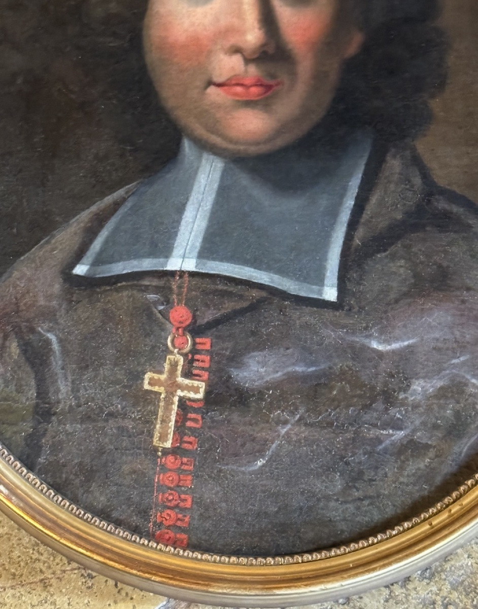 Portrait Of A Clergyman, Early 18th Century-photo-3