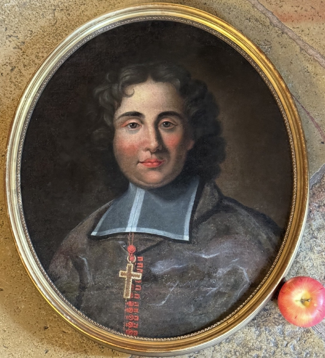 Portrait Of A Clergyman, Early 18th Century-photo-3