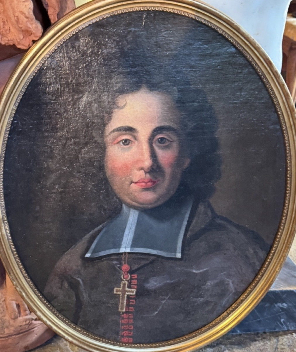 Portrait Of A Clergyman, Early 18th Century-photo-5