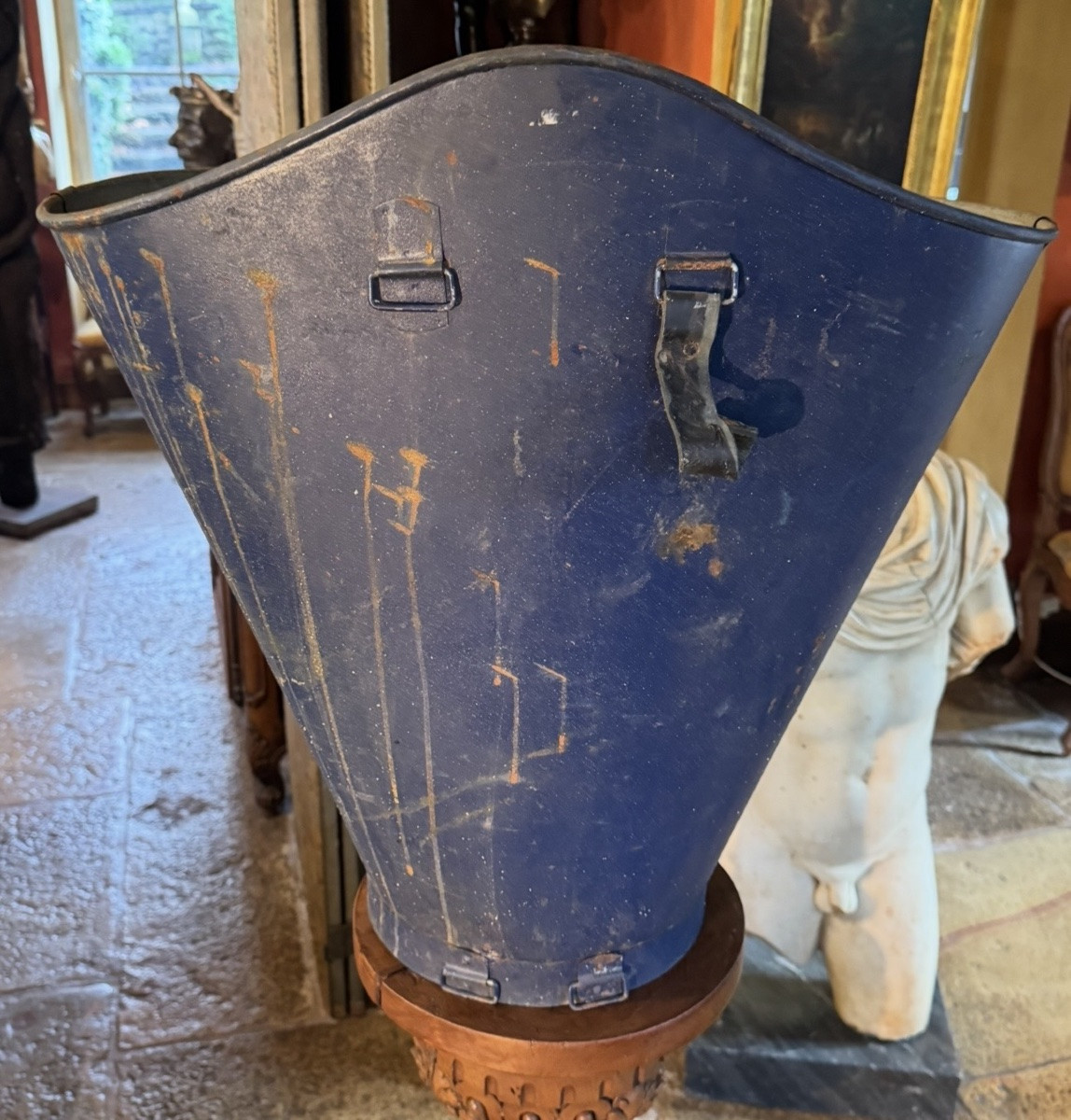 Hotte de vendangeur publicitaire “Châteauneuf-du-Pape” – Première moitié du XXe siècle-photo-3