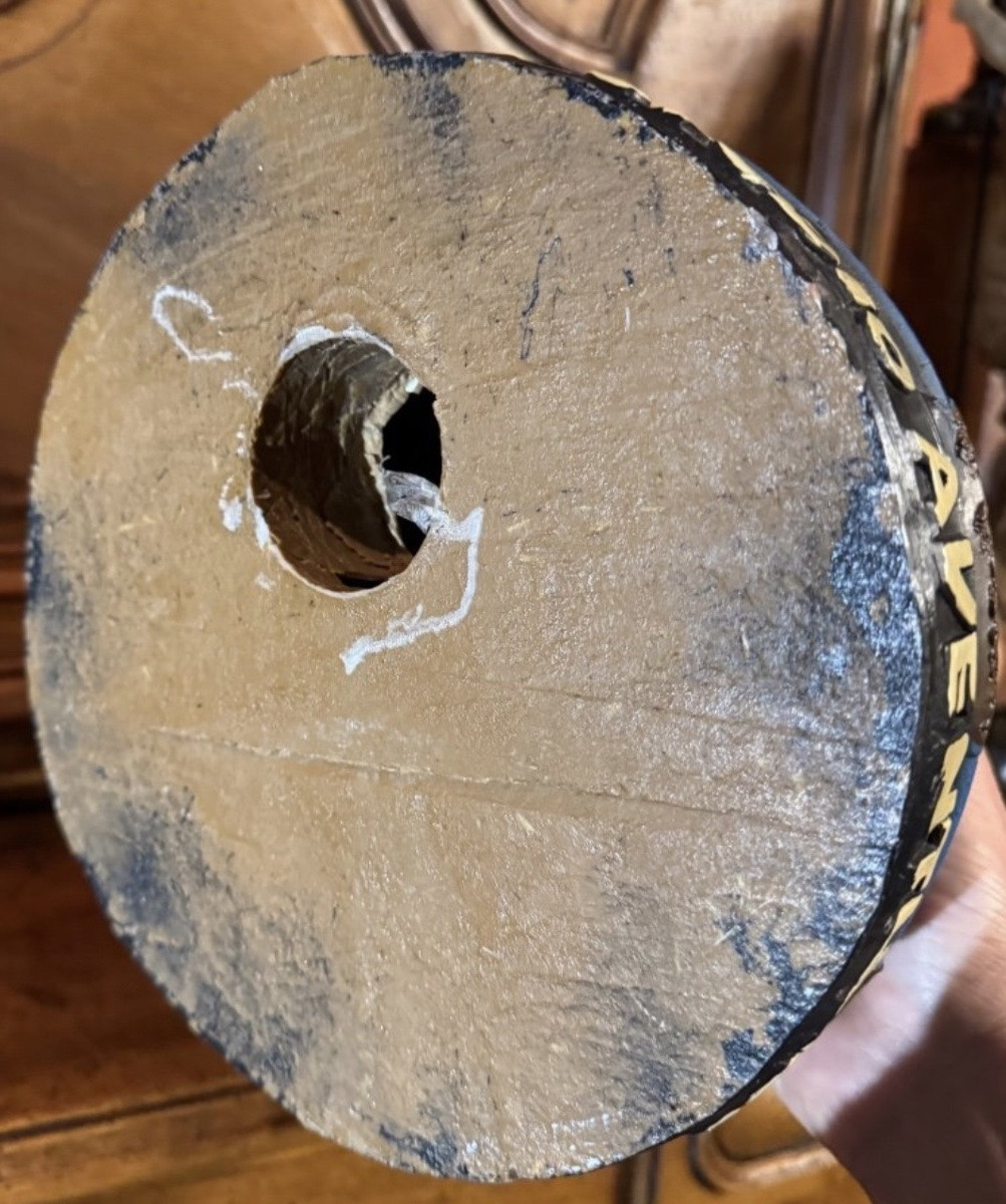 Tintin And Snowy Decorative Statuette - Advertising Sculpture, Resin And Wood, 1980s-photo-8