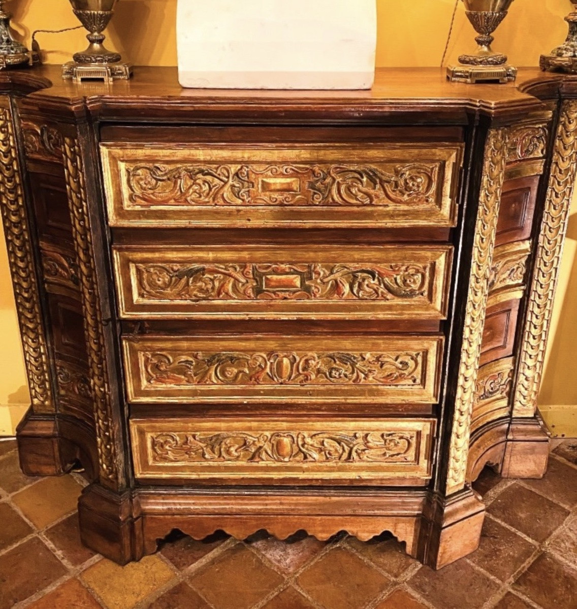 Buffet bas ou cabinet néo-Renaissance, fin XIXe – début XXe siècle-photo-2