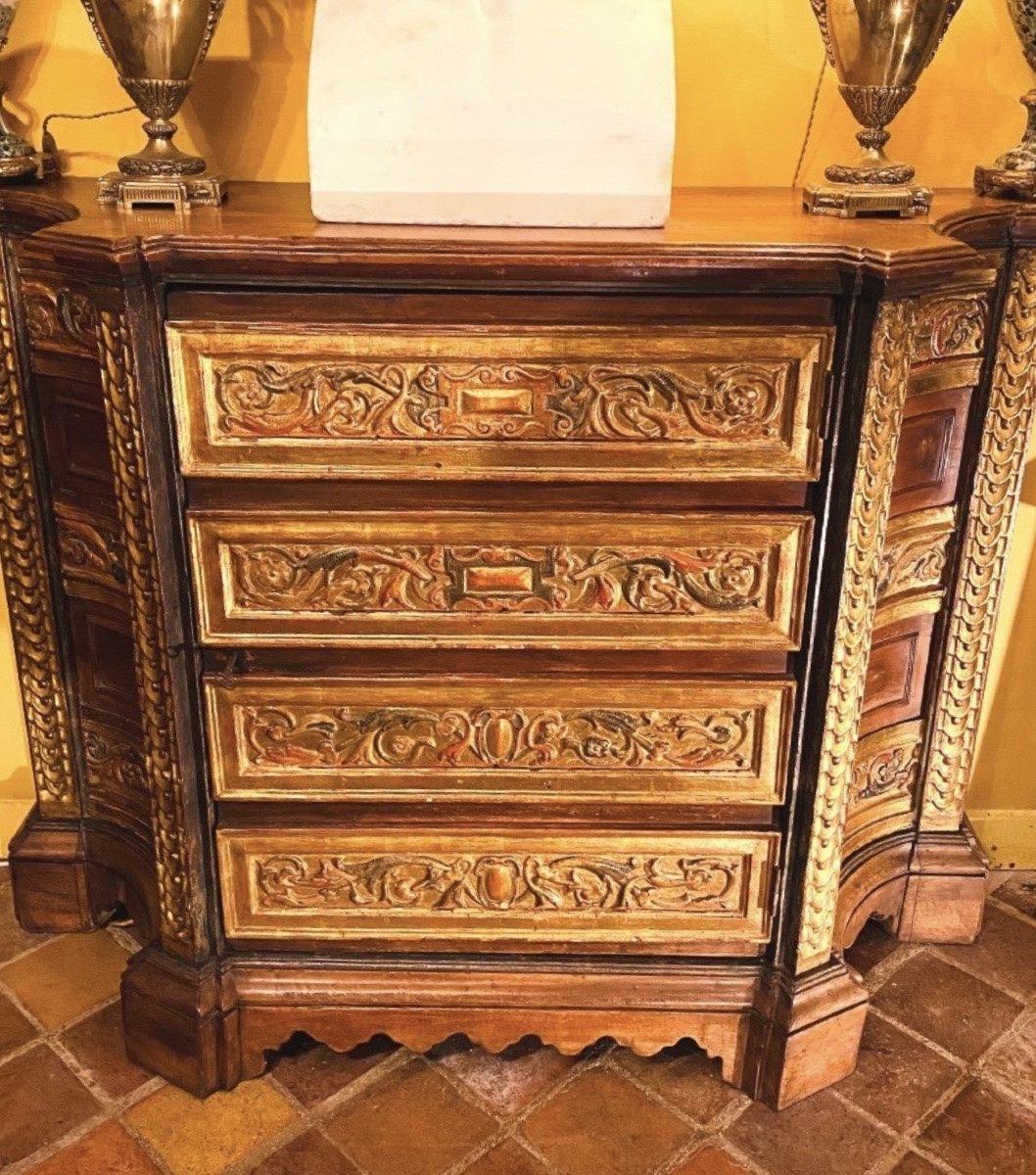 Buffet bas ou cabinet néo-Renaissance, fin XIXe – début XXe siècle-photo-3
