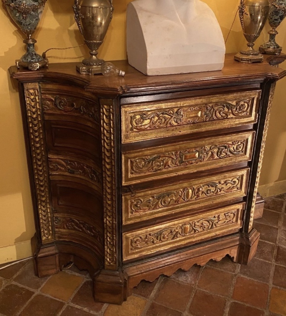Buffet bas ou cabinet néo-Renaissance, fin XIXe – début XXe siècle-photo-4