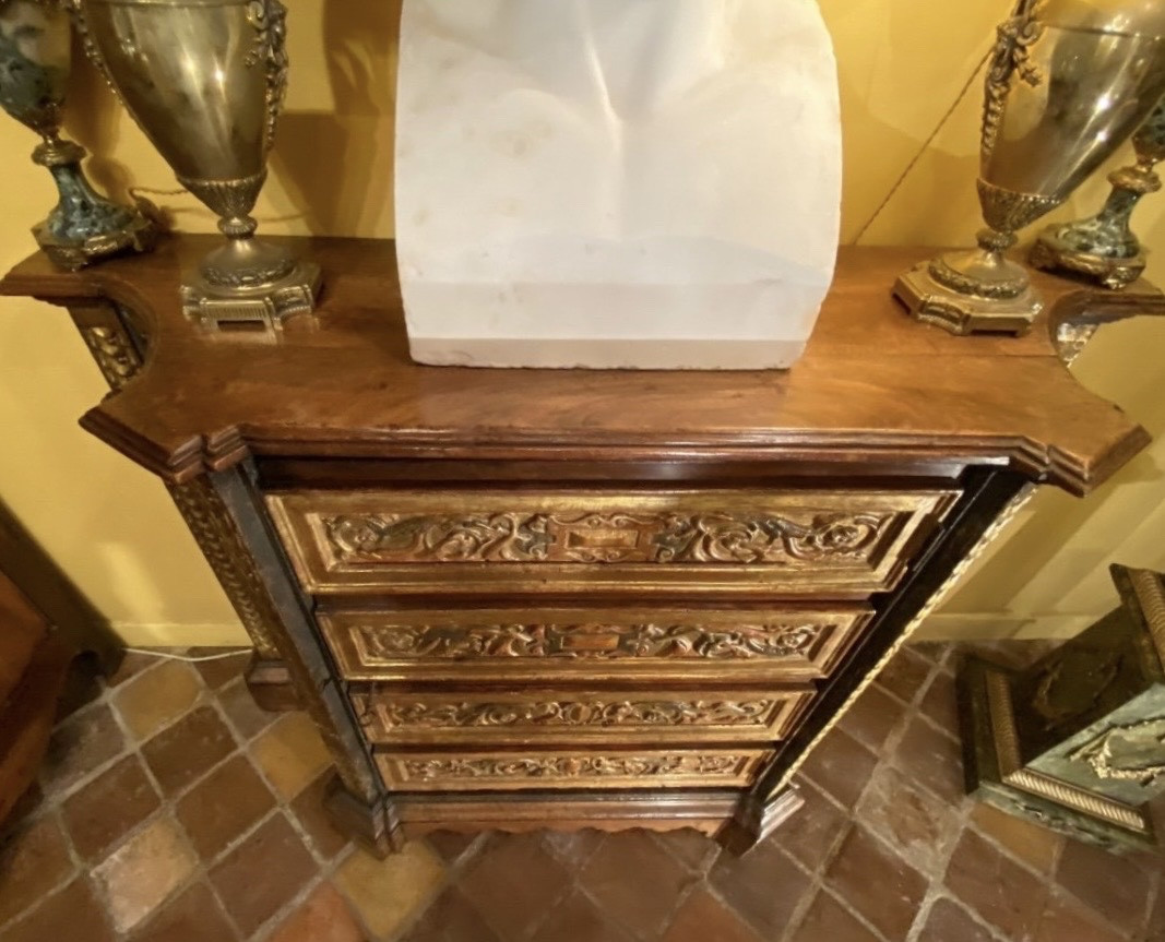 Buffet bas ou cabinet néo-Renaissance, fin XIXe – début XXe siècle-photo-5