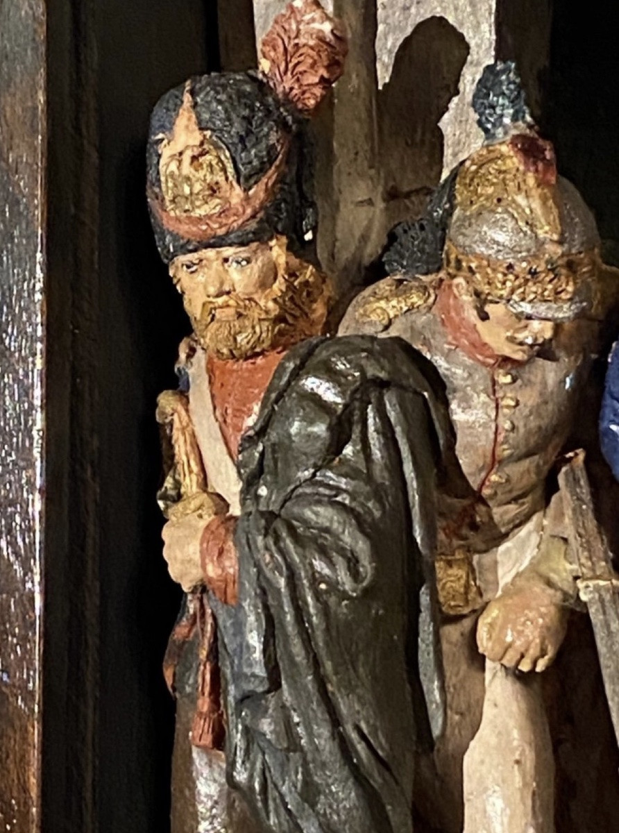 Napoleon Visiting The Plague Victims In Jaffa Polychrome Terra Cotta Diorama, 19th Century From-photo-5