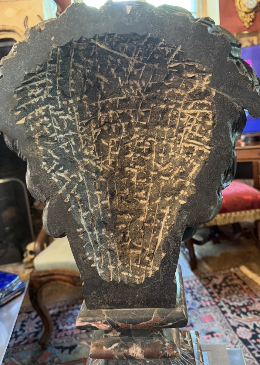 Large Medusahead - Gorgon In The Style Of The Rondanini Jellyfish Decorative Sculpture - France-photo-3
