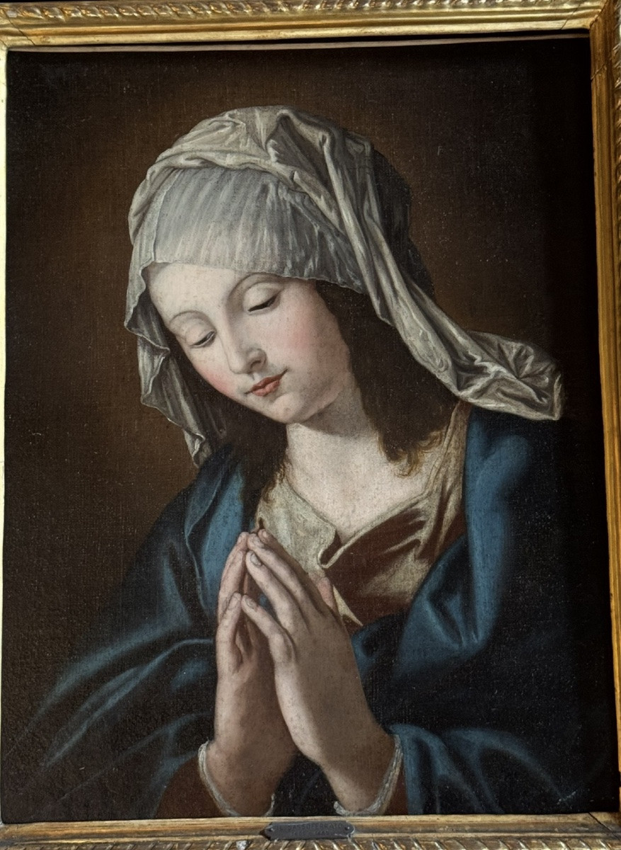 École italienne du XVIII eme siècle,D'après Giovanni Battista Salvi, dit Sassoferrato (1609-168-photo-1