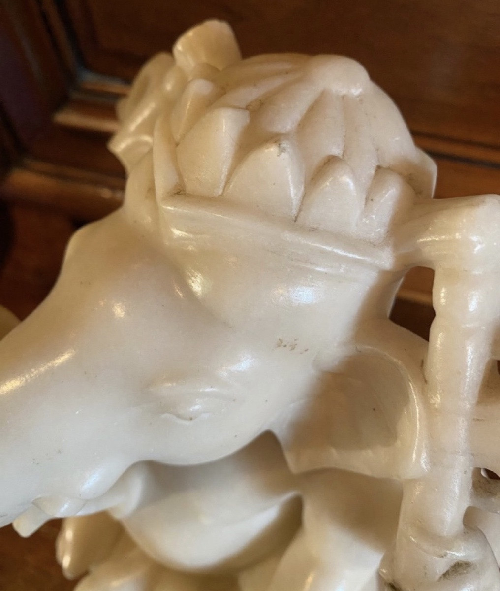 Ganesh God Of Prosperity In Alabaster-photo-6