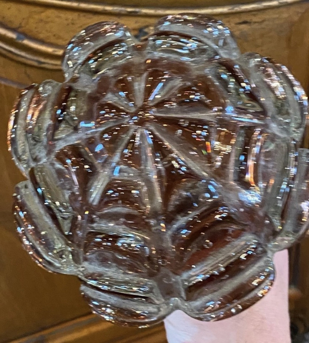 Pair Of Pine Cones In Murano Glass, Circa 1970-1980-photo-5