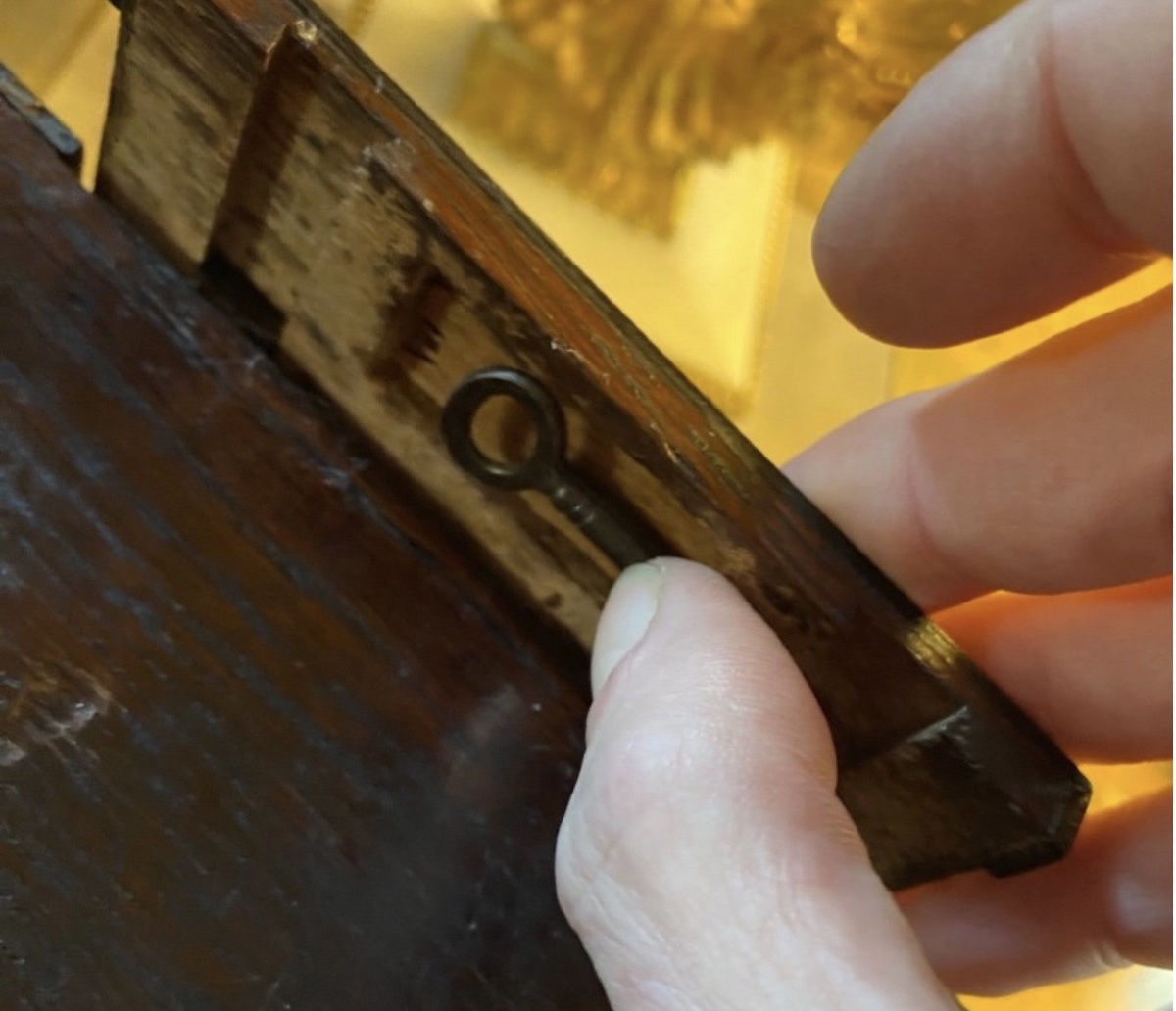 Large Louis XVI Master's Chest - Louis XVI Period Secret Box-photo-6