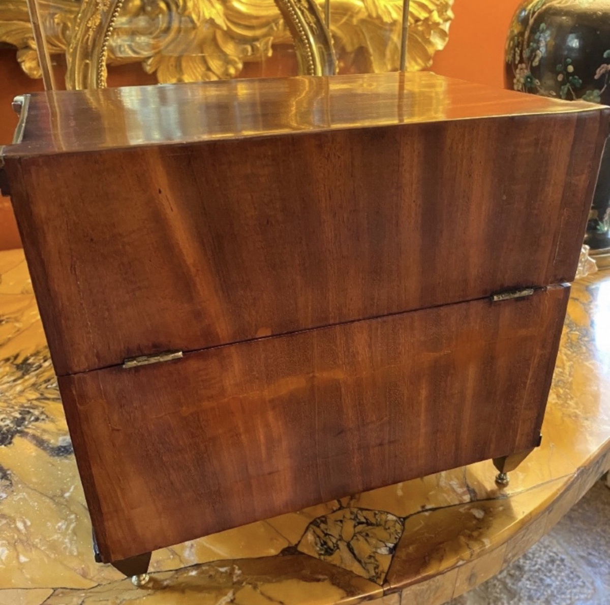 Large Louis XVI Master's Chest - Louis XVI Period Secret Box-photo-7