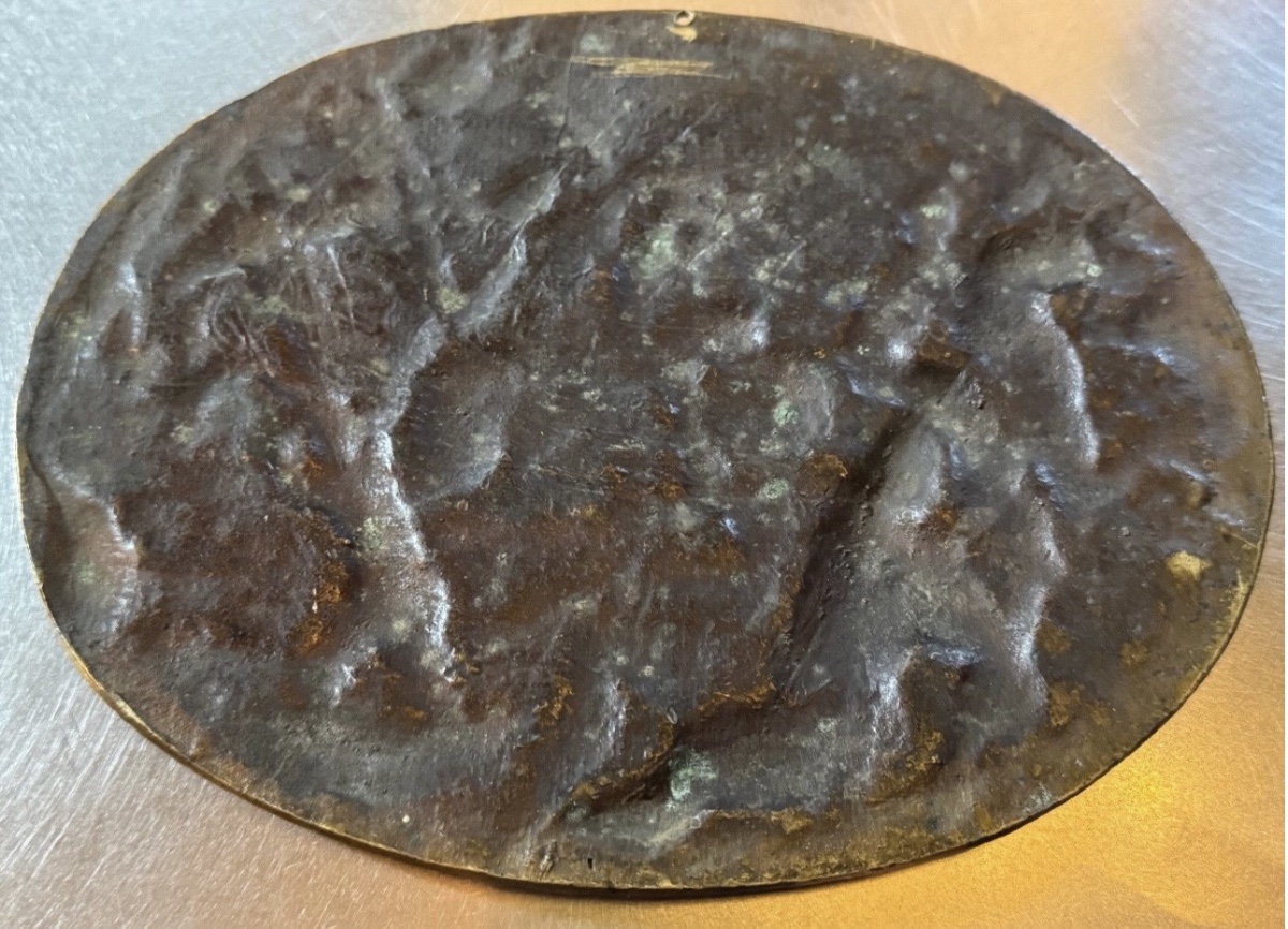 LA CONVERSION DE SAINT PAUL, GRANDE PLAQUE EN BRONZE DU XVII EME SIÈCLE EN FORT RELIEF-photo-4