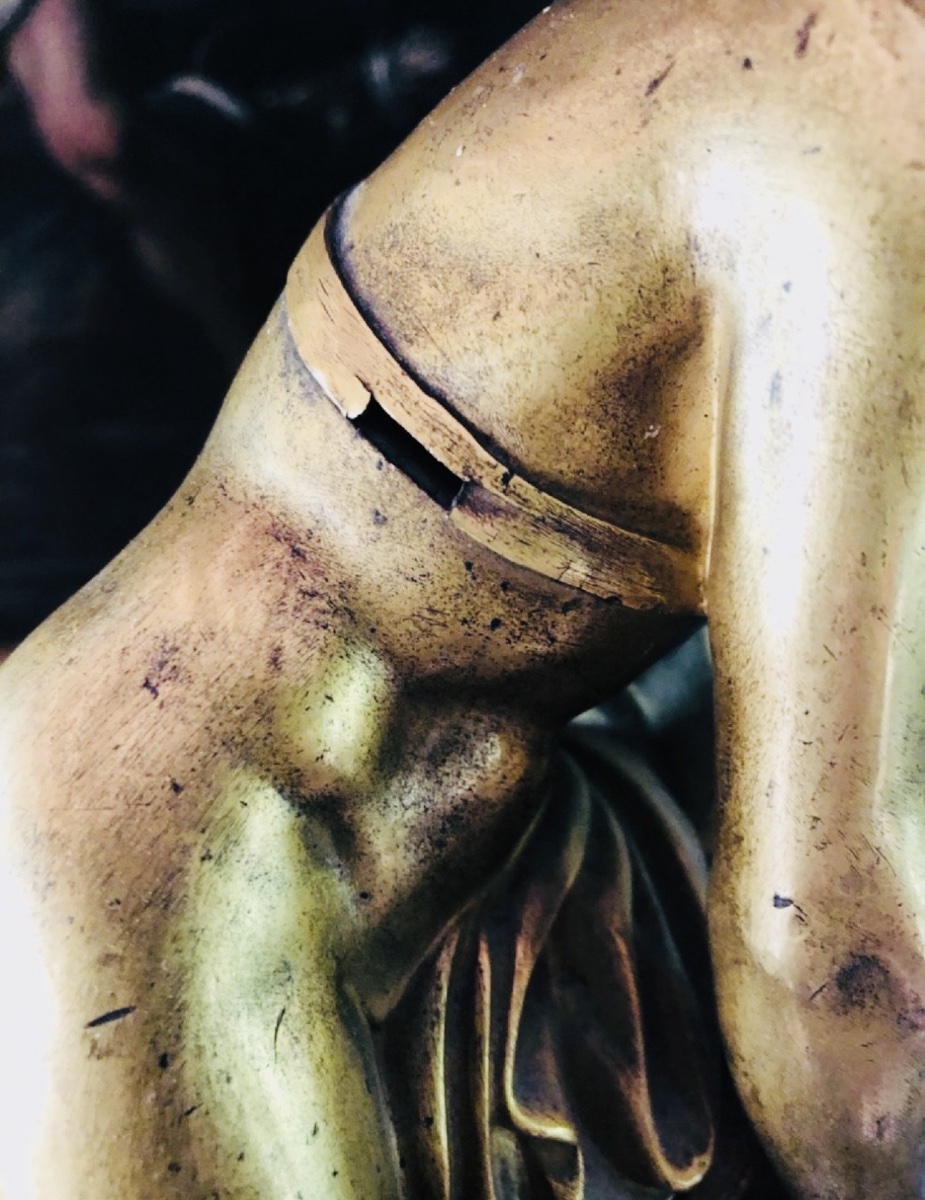 Hermes Or Mercury Reattaching His Sandal, Bronze From The Grand Tour, 19th Century-photo-5