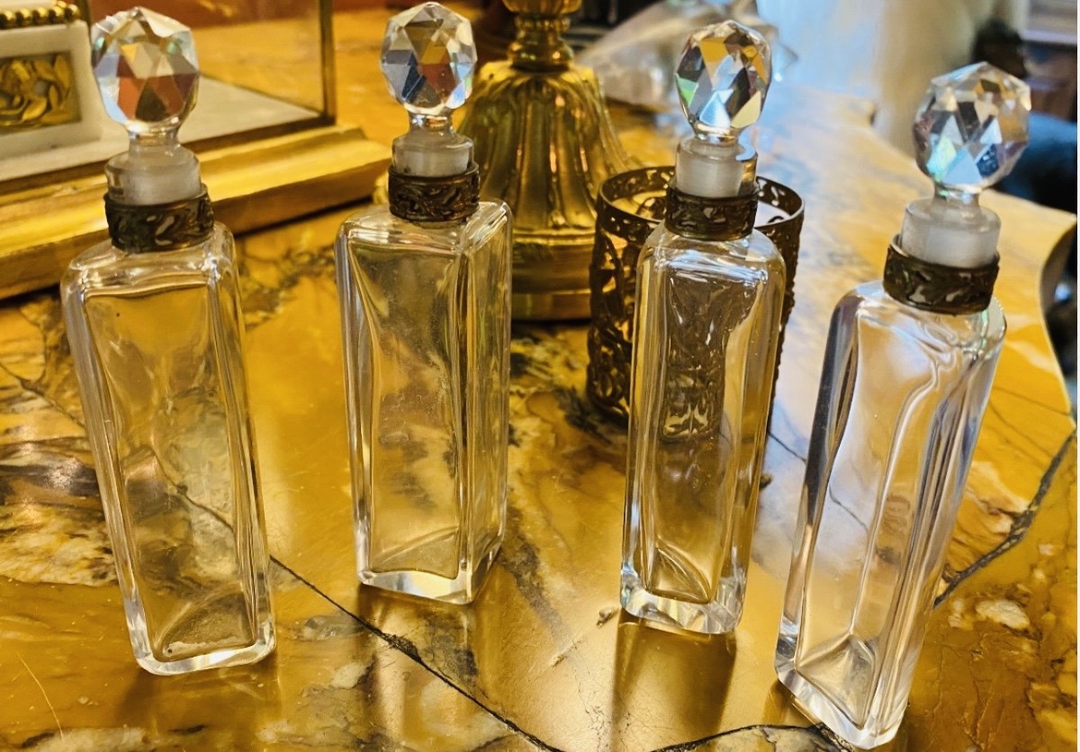 Nécessaire à odeur ou nécessaire à parfums, première moitié du XIX eme siècle -photo-8