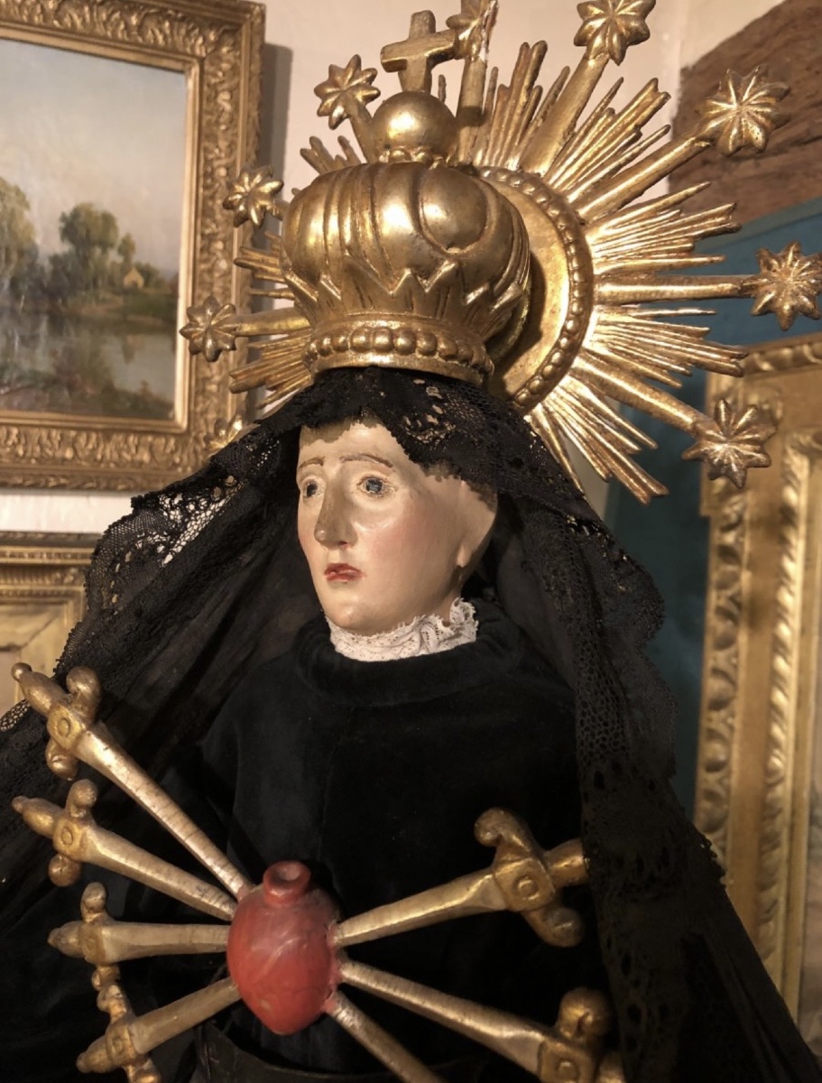 Capipote, VIERGE DES 7 DOULEURS DU XIXE SIÈCLE-photo-1