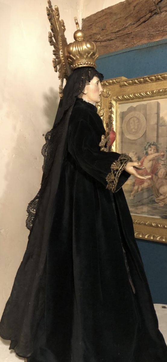 Capipote, VIERGE DES 7 DOULEURS DU XIXE SIÈCLE-photo-6