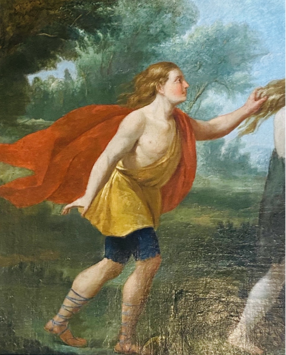 Apollo And Daphne, A Large Oil-on-canvas Painting From The Late 17th Century Based On The Metamorphoses By-photo-4