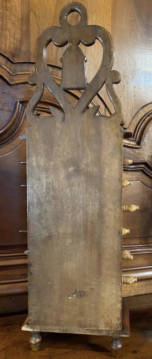 Provençal Knife Block Or Knife Holder Made Of Walnut-photo-7
