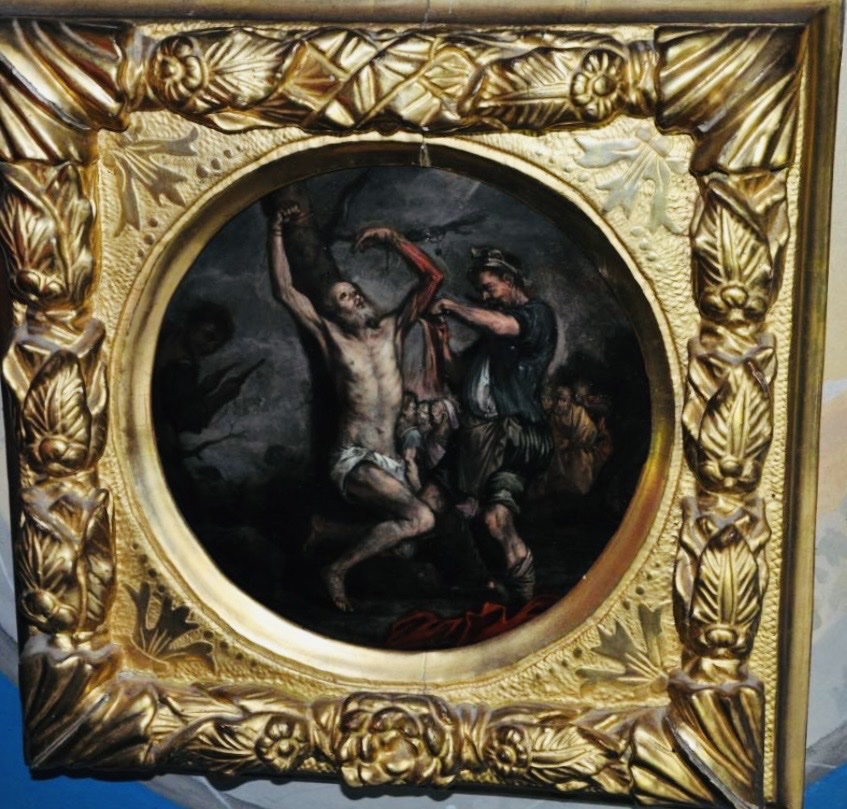MARTYRE DE SAINT BARTHÉLEMY, HUILE SUR CUIVRE DU XVIIe SIECLE D'APRÈS JUSEPE DE RIBERA-photo-4