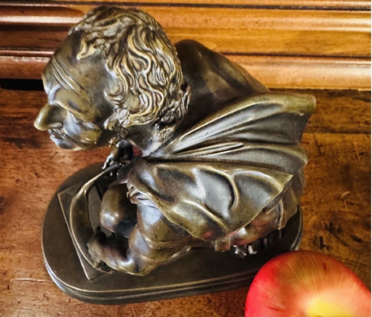 The Knife Grinder (l'arrotino) - The Scythian Who Skinned Marsyas, An Important 11th-century Bronze From The Grand Tour-photo-7
