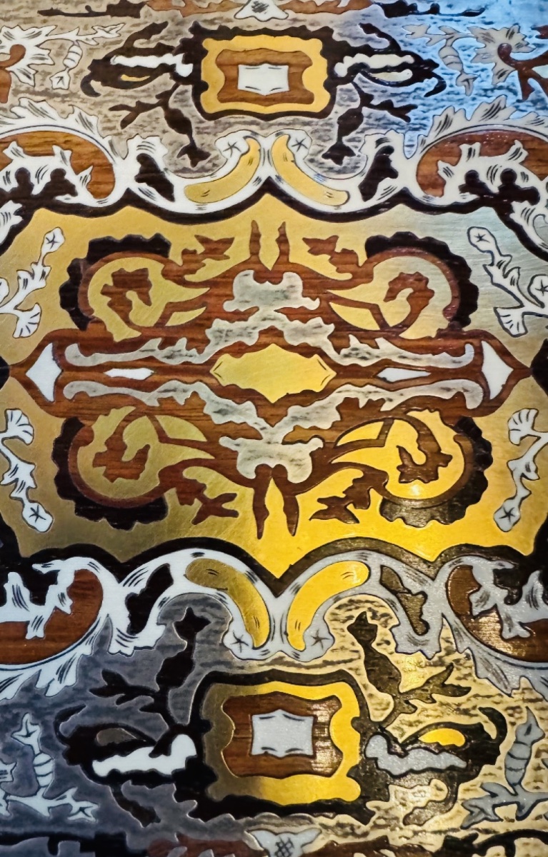 Important Boulle Marquetry Chest With A Tin Bottom, Napoleon III Period-photo-3