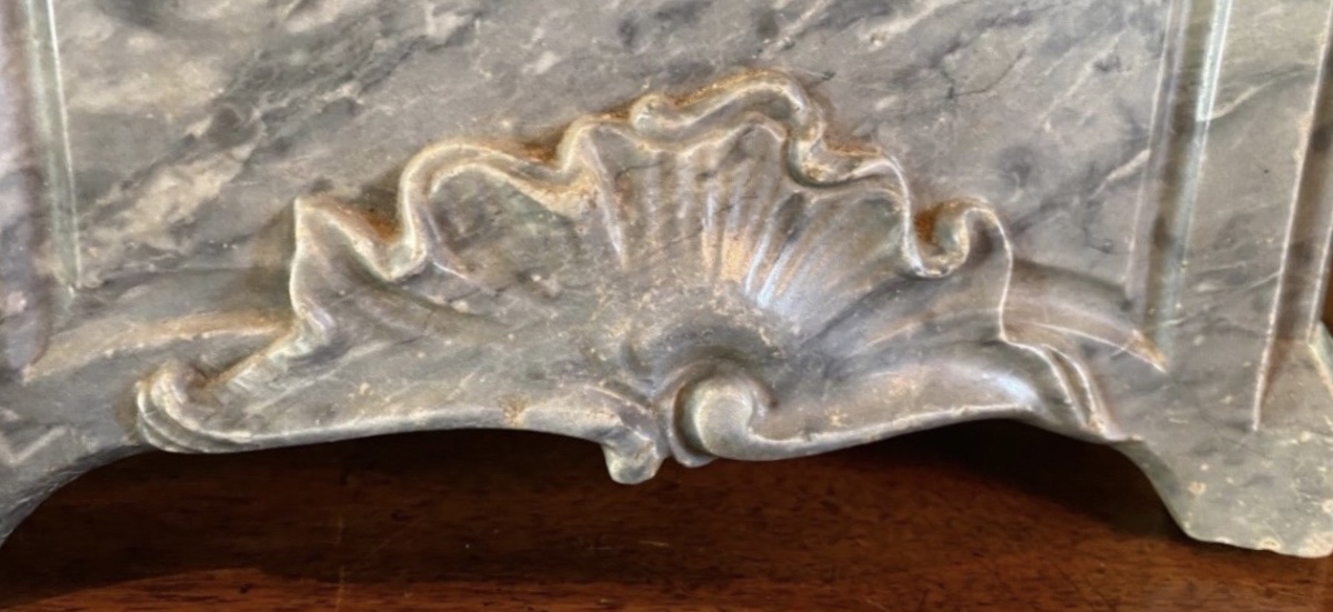 Blue Turquin Marble Offal Box - Regency Period, 18th Century-photo-6