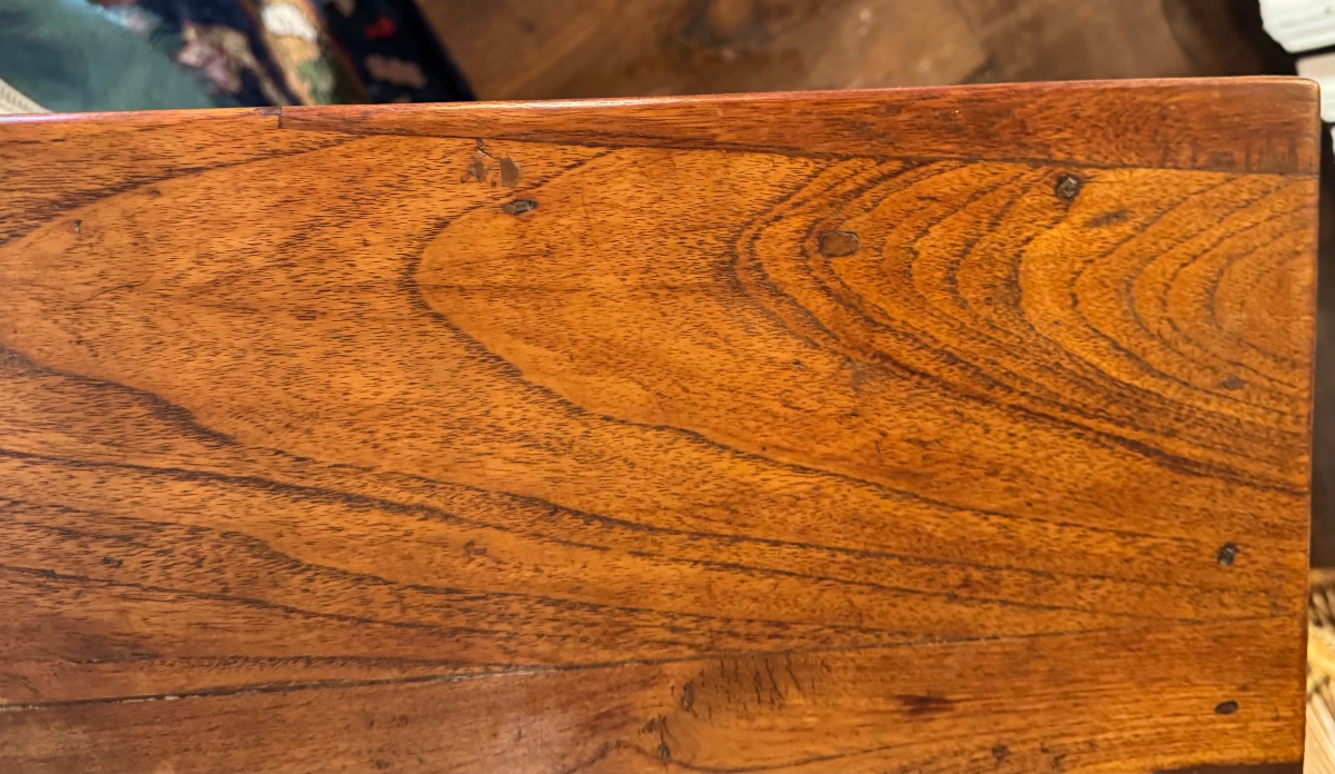 TABLE DESSERTE À DEUX PLATEAUX EN BOIS BLOND, ÉPOQUE DIRECTOIRE-photo-6