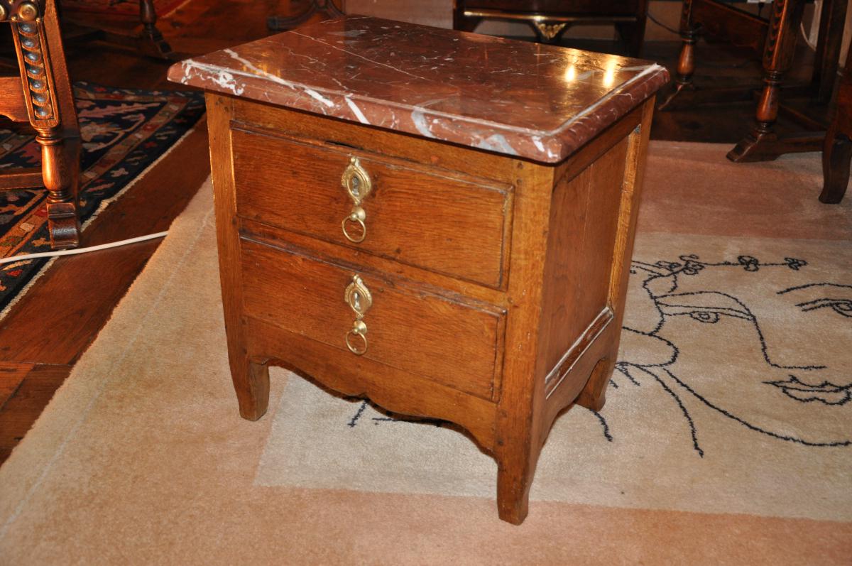 " Miniature Chest Of Drawers Louis XV "-photo-2