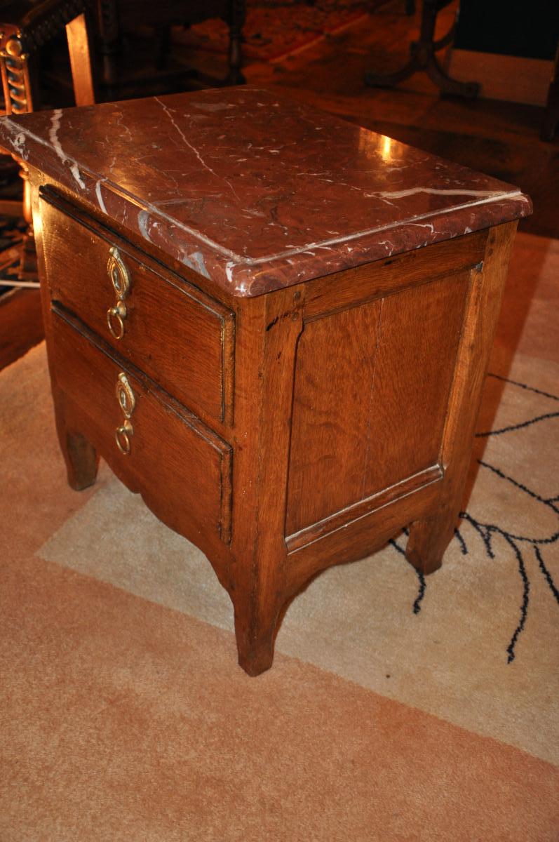 " Miniature Chest Of Drawers Louis XV "-photo-3