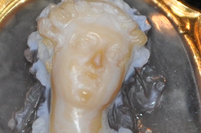 Cameo Agate: The Death Of Cleopatra, 19th Century-photo-4