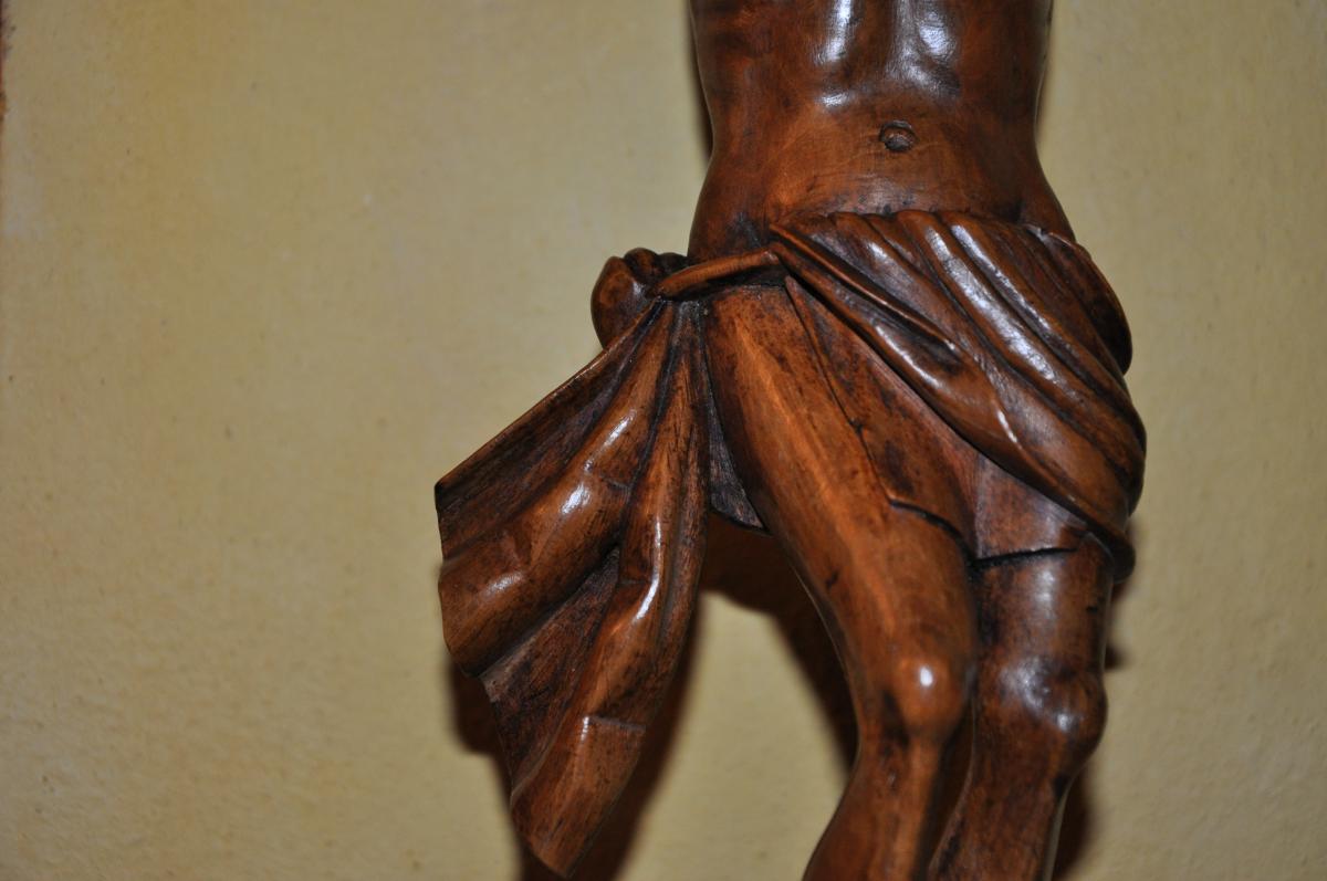 Christ En Buis Du 17 ème Siècle-photo-2