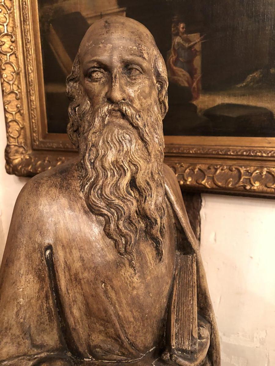 Saint Paul In Terracotta Of The Beginning Of XIX Eme Century