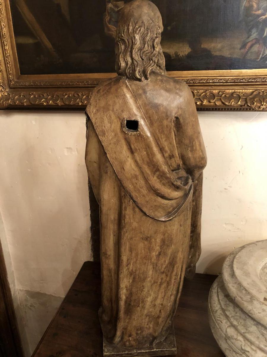 Saint Paul In Terracotta Of The Beginning Of XIX Eme Century-photo-4