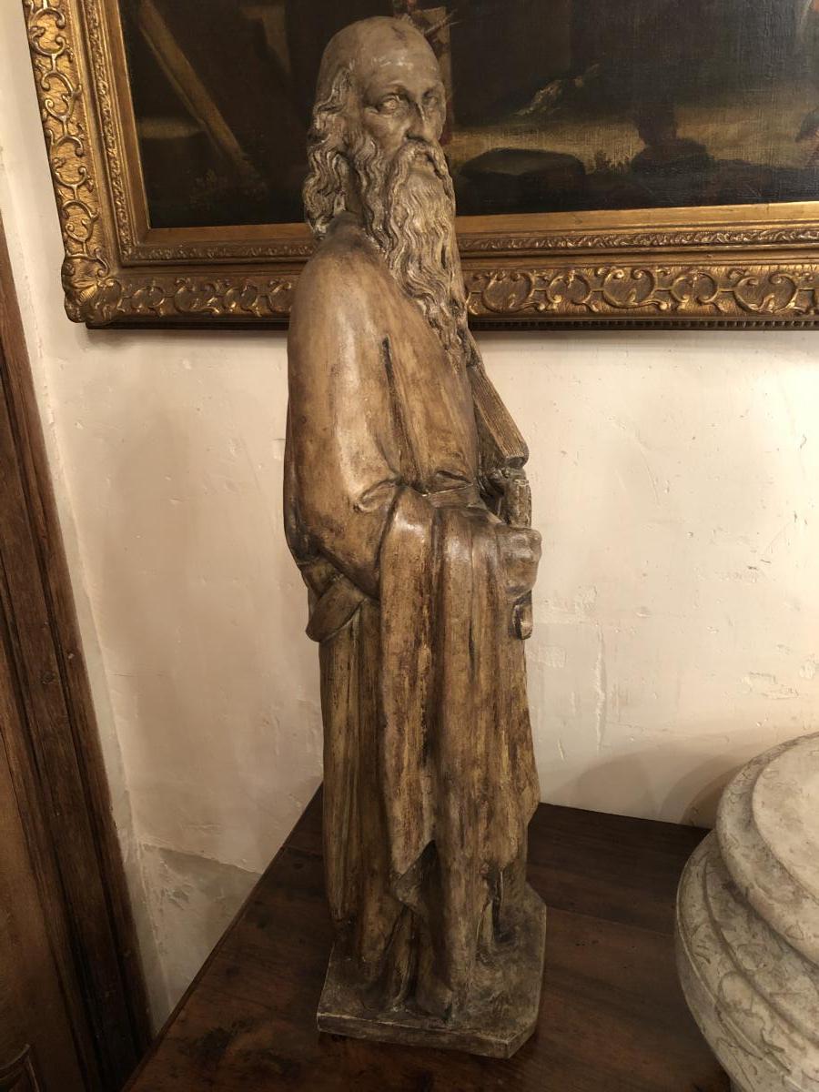 Saint Paul In Terracotta Of The Beginning Of XIX Eme Century-photo-5