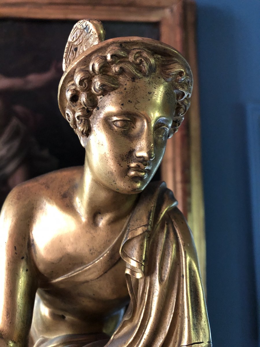 Hermès, Bronze From The XIXth Century-photo-7