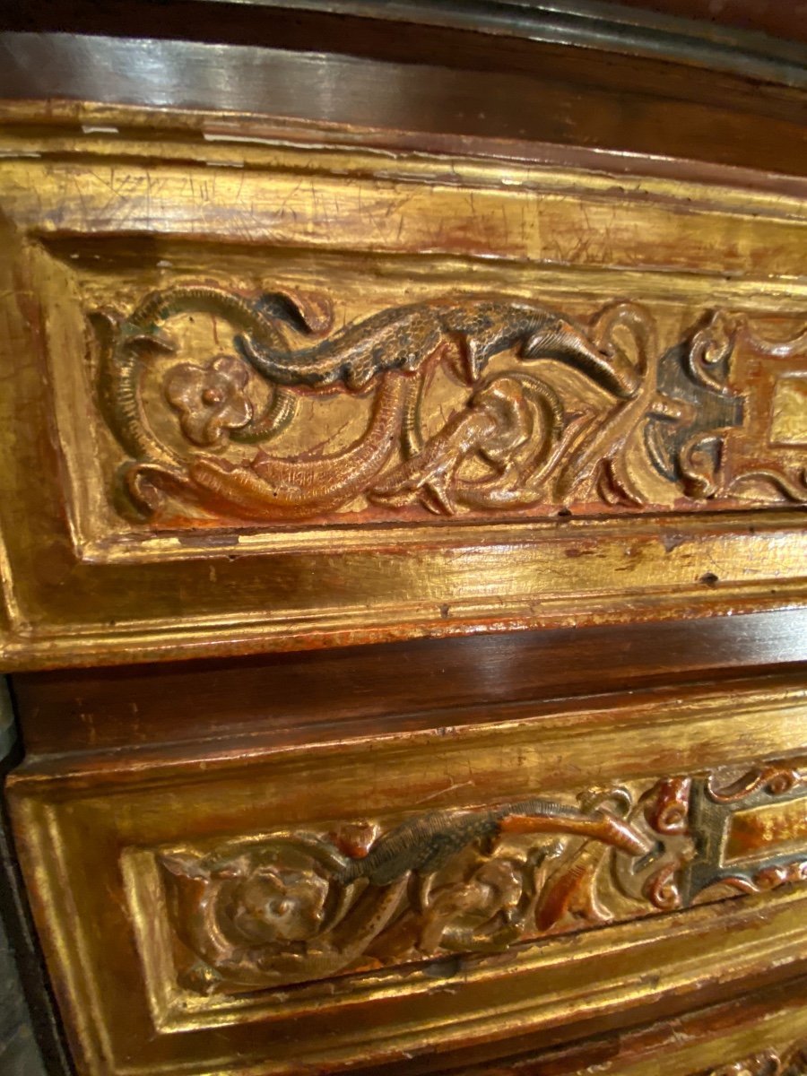 Renaissance Style Buffet Or Cabinet Bottom-photo-5